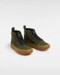 Zapatillas impermeables Vans UY SK8-Hi MTE Verde-Goma para niño/a 4-8 años frontal