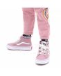 Niña con Zapatillas Vans UY SK8-Hi MTE-1 Plaid Rosas 