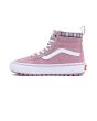 Zapatillas Vans UY SK8-Hi MTE-1 Plaid Rosas para niñas de 4 a 8 años izquierda