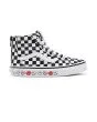 Zapatillas Vans UY SK8-Hi con cremallera Candy Hearts checkerboard para niños de 4 a 8 años derecha