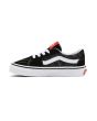 Zapatillas Vans UY Sk8-Low Checkerboard negras para niños de 4 a 8 años izquierda