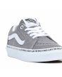 Zapatillas Vans UY Sk8-Low Mini Vans grises para niños de 4 a 8 años cordones