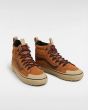 Zapatillas impermeables Vans MTE Sk8-Hi DR Waterproof Marrones y Naranjas para hombre frontal