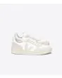 Zapatillas Ecológicas Veja V-10 B-Mesh Blancas con detalles en color beige Unisex 