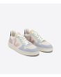 Zapatillas Ecológicas Veja V-10 Suede Multicolor Natural Babe para mujer frontal 