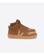 Zapatillas de caña alta Veja V-15 Nubuck Camel Desert marrones para hombre