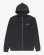 Sudadera con capucha y cremallera Billabong Arch Negra para hombre