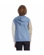 Niño con Sudadera de capucha y cremallera DC Shoes Riot 2 Boy Azul posterior
