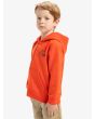 Niño con sudadera de capucha y cremallera QUiksilver Day Tripper Naranja lateral