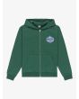 Sudadera con capucha y cremallera Quiksilver Graphic Zip Verde para chico 8-16 años