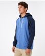 Hombre con Sudadera de capucha y cremallera Rip Curl Embroid Hood Azul lateral