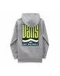 Sudadera con capucha y cremallera Vans Maze Gris para niños de 8 a 14 años posterior