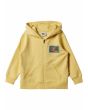 Sudadera con capucha y cremallera Quiksilver Day Tripper Amarilla para niño 2-7 años