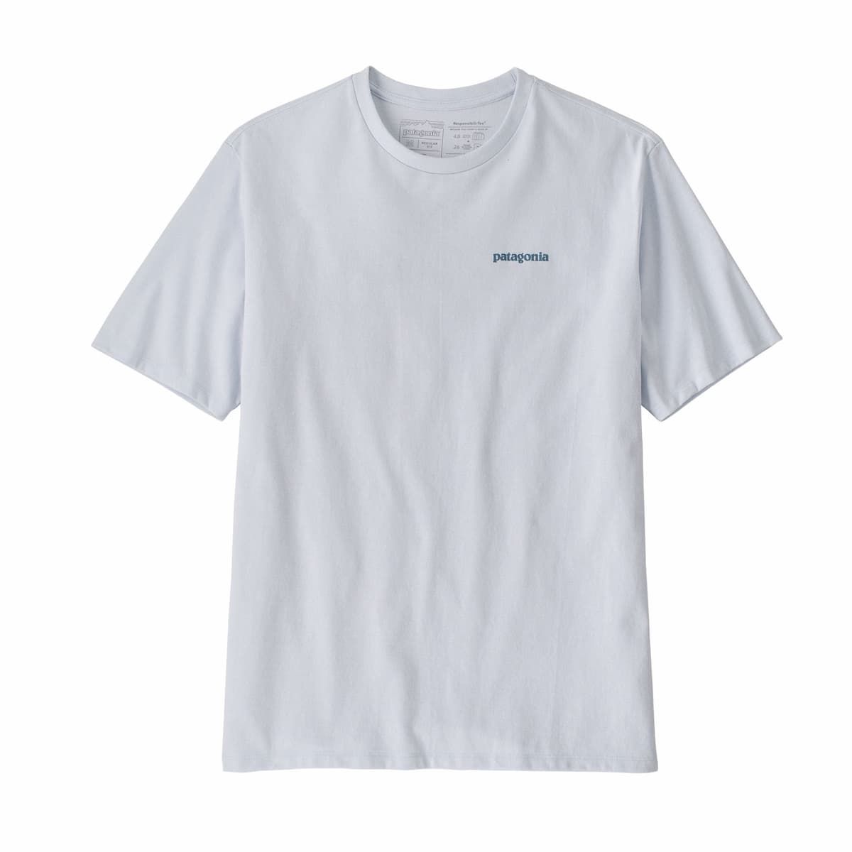 Camiseta Patagonia M s Flying Fish Resposibili Tee Blanca Mission Surf Shop