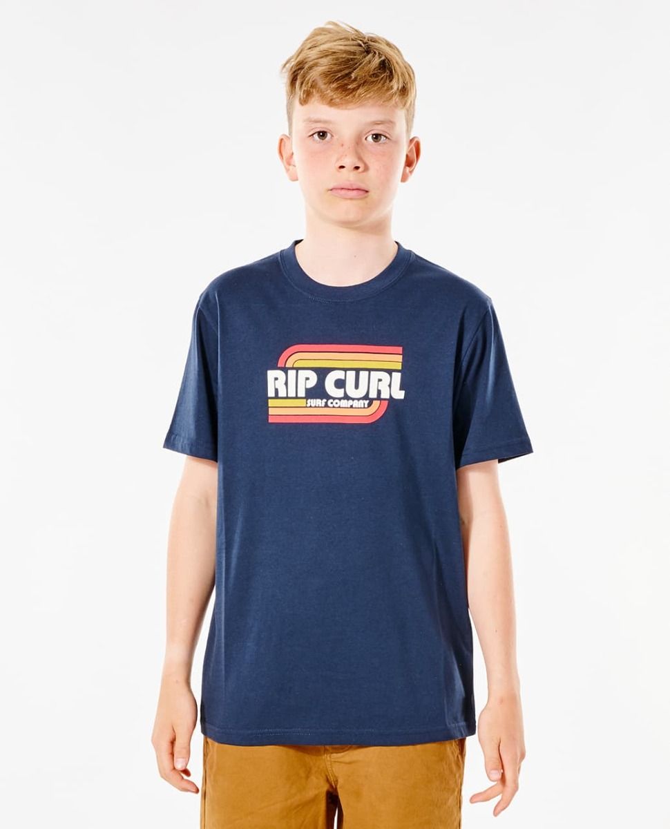 Camiseta Rip Curl Surf Revival Yeh Mumma Navy Boy Mission Surf Shop