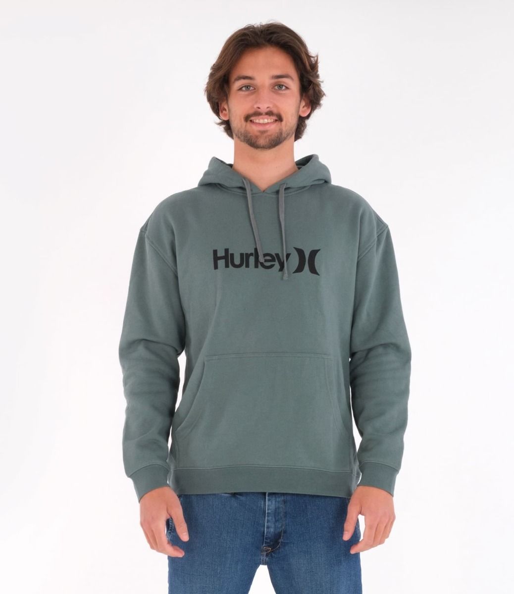 Hoodie Hurley OAO Solid Core Verde Hombre Mission Mission Surf Shop