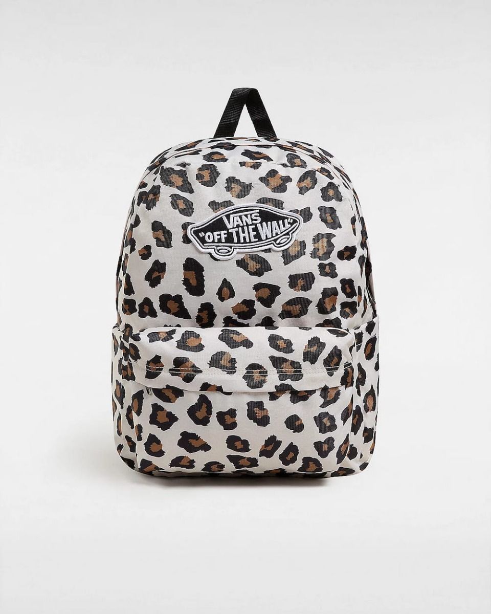 Mochila Vans Old Skool Classic 22L Marron Leopardo Mission Surf Shop