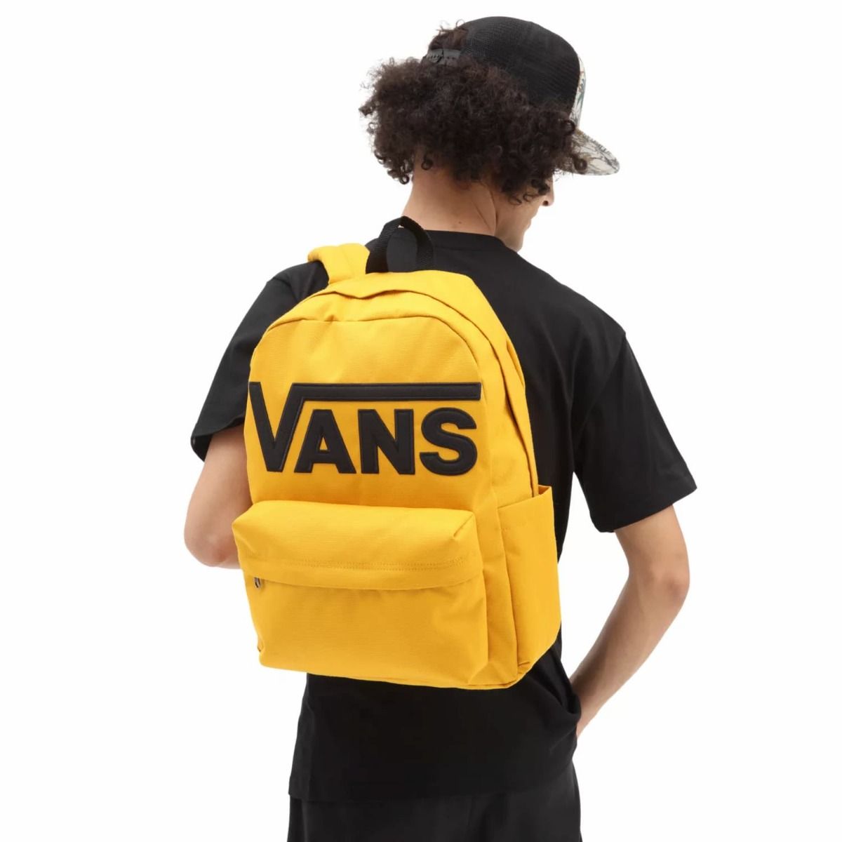 Mochila Vans Old Skool Drop V Amarillo 22L Mission Surf Shop