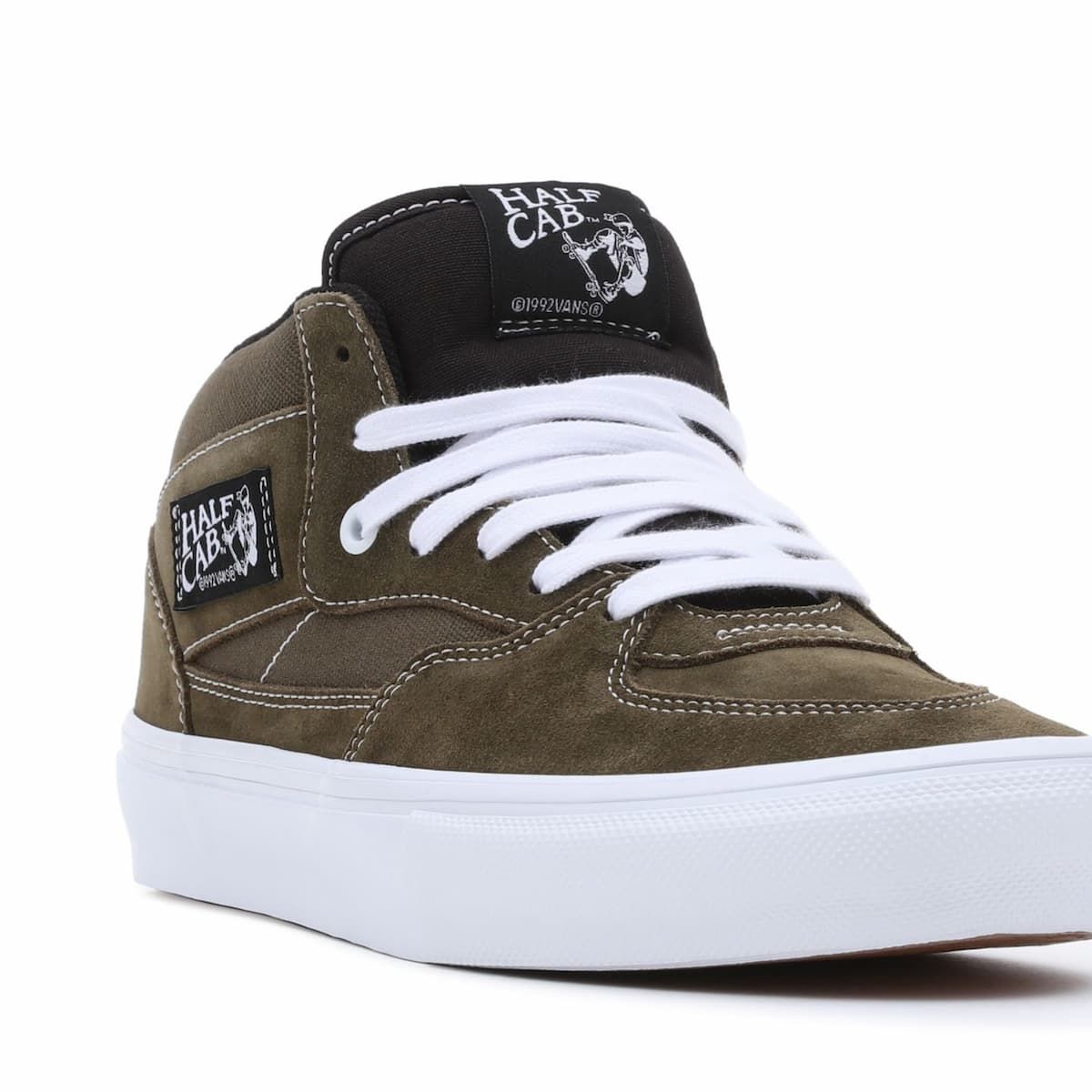 Zapatillas Skate Vans Half Cab Verde Oliva Mission Surf Shop