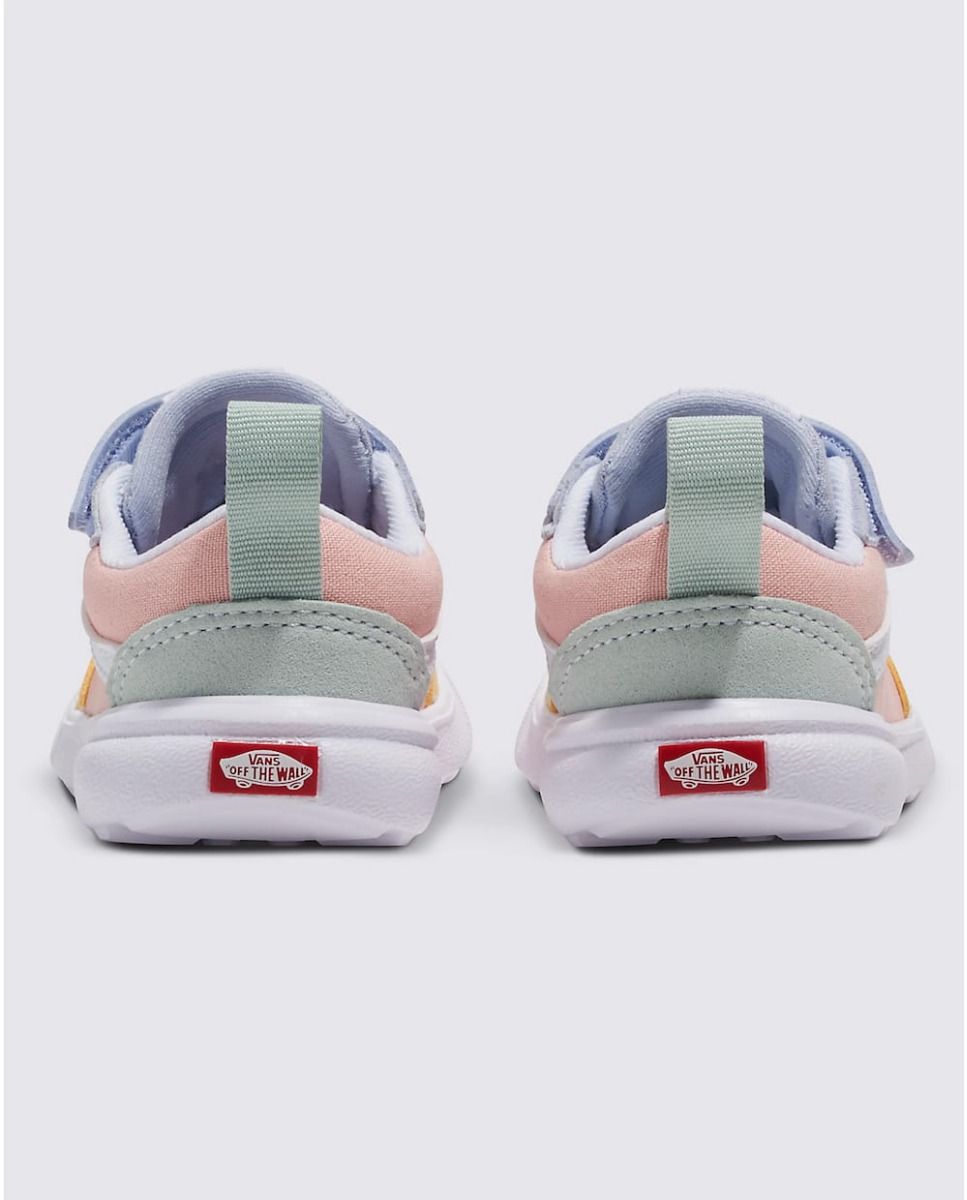 Pastel color block vans cheap
