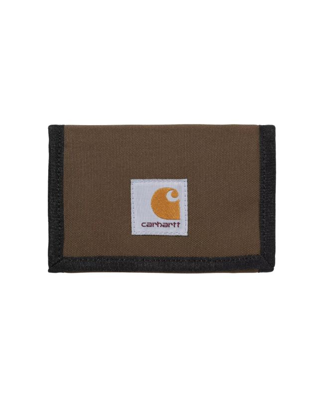 Cartera de triple hoja con cierre de velcro Carhartt WIP Alec Wallet Liberica para hombre