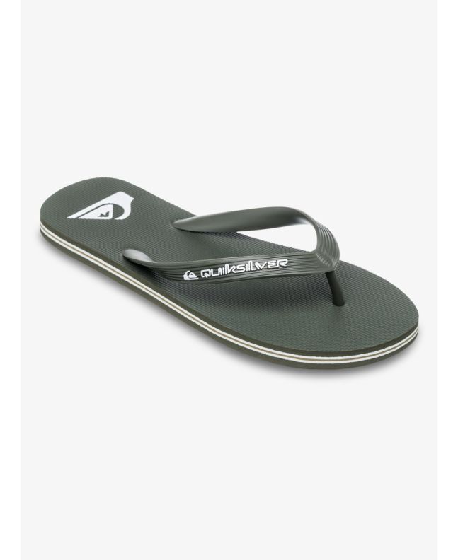 Chanclas Quiksilver Molokai Core caqui para hombre
