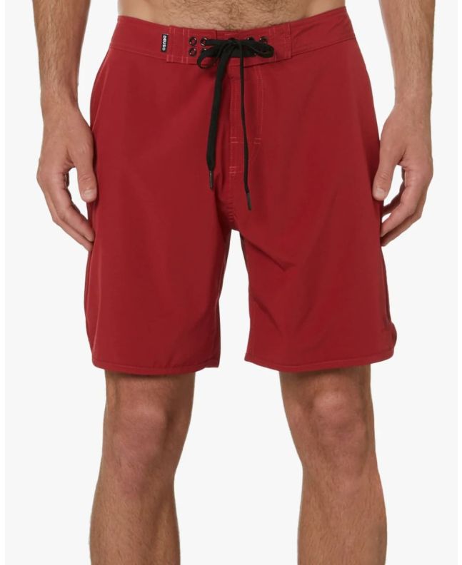 Hombre con Bañador Boardshort Deus Ex Machina Elite 2.0 Rojo