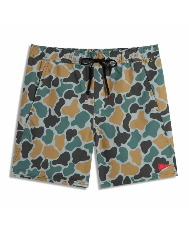 Boardshort Florence Standard Issue Elastic Short Peace Camo para hombre