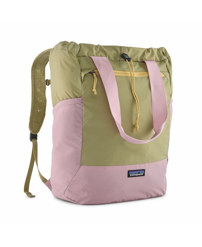 Bolsa convertible en mochila Patagonia Terravia Tote Bag 24L color violeta claro