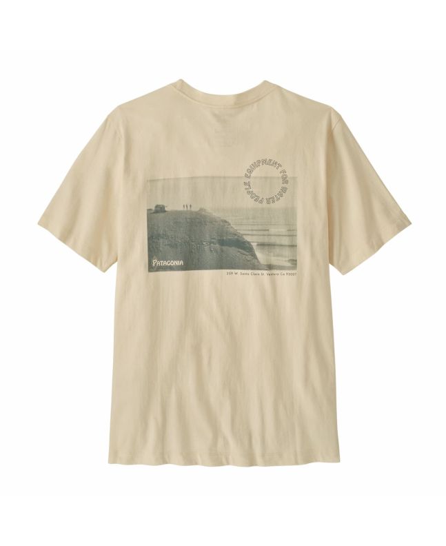Camiseta Patagonia Water People Spotter Undyed Natural para hombre