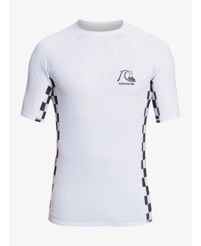 Camiseta Protección Solar UPF 50 Quiksilver Arch This blanca para hombre