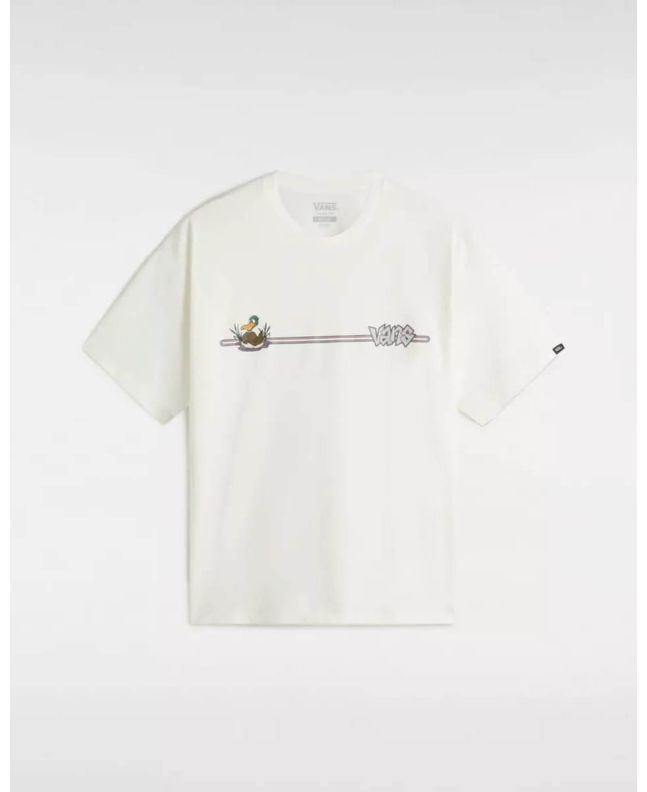 Camiseta de manga corta Vans Mallard Beige para hombre