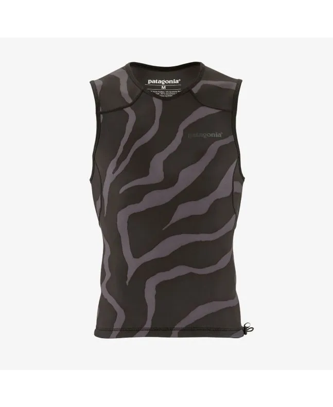 Chaleco de neopreno Patagonia ​​R1 Lite Yulex negro camo para hombre 