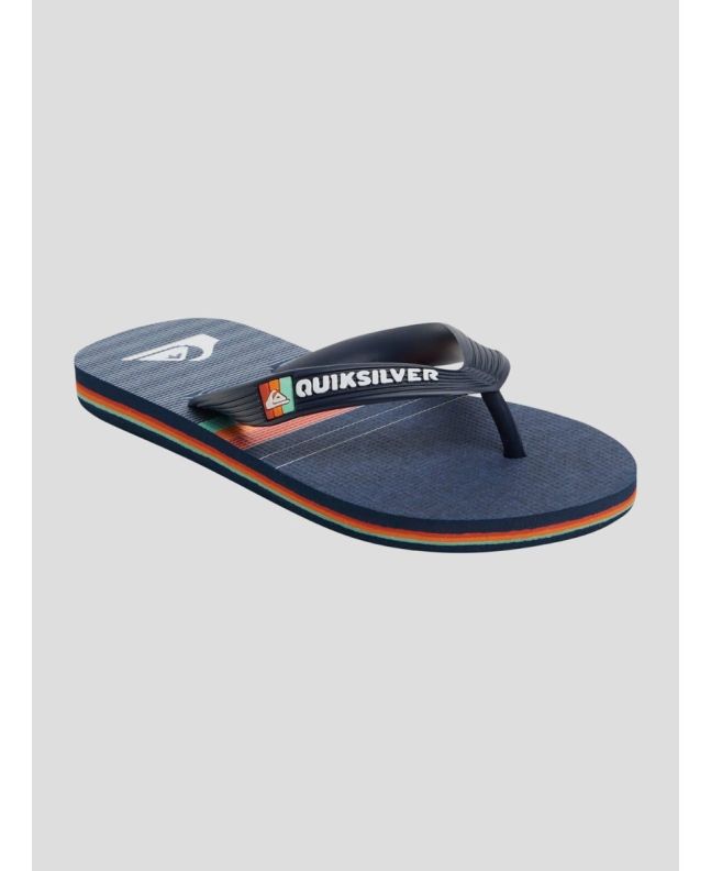 Chanclas Quiksilver Molokai More Core azul marino para chico 