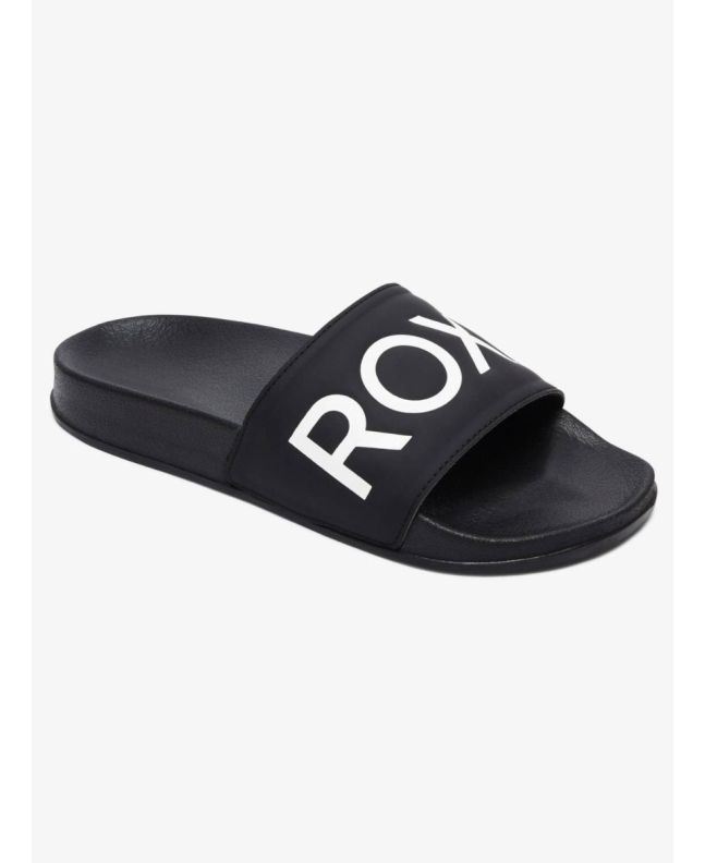 Chanclas Sandalias para mujer Roxy Slippy Negras