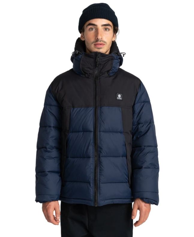 Chaqueta Resistente al Agua Element Brand Wolfeboro Dulcey Puff Contrasted azul marino para hombre