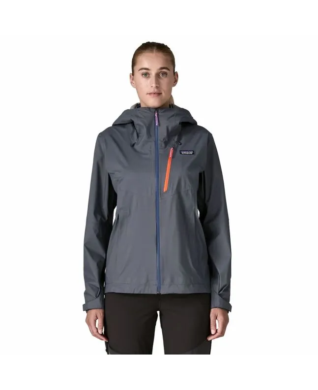 Mujer con Chubasquero plegable Patagonia Granite Crest Rain Jacket Azul Smolder Blue
