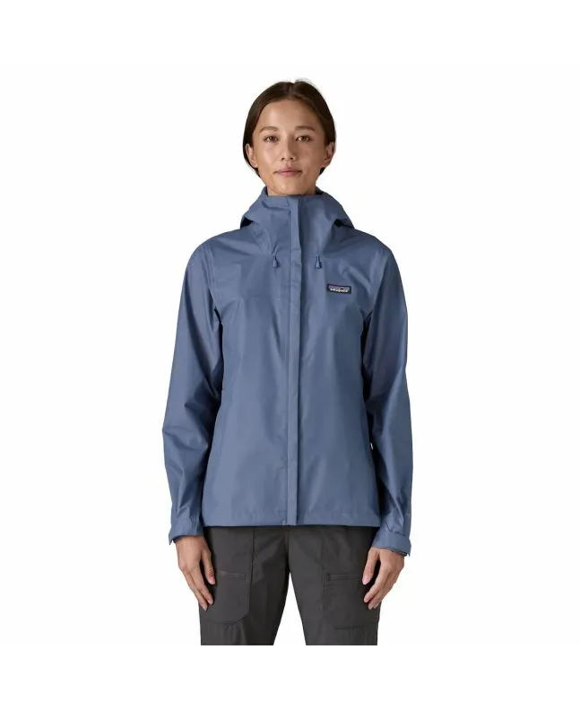Mujer con Chubasquero Patagonia W's Torrentshell 3L Rain Jacket Azul Current Blue