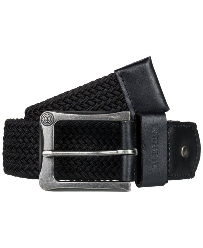 Cinturón de Nailon Element Brand Caliban para hombre negro