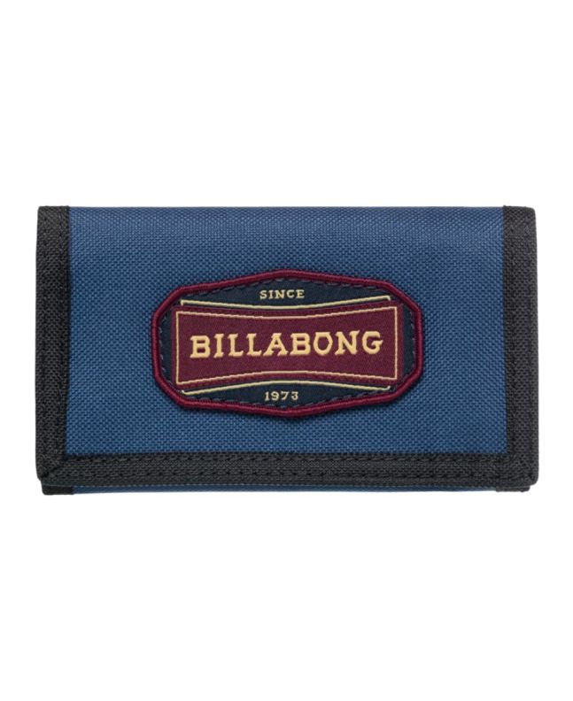 Cartera de velcro con triple pliegue Billabong Walled Lite Azul Marino para hombre
