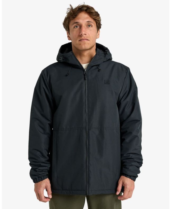 Hombre con Chaqueta Reversible Billabong Transport Revo 10K Jacket Negra