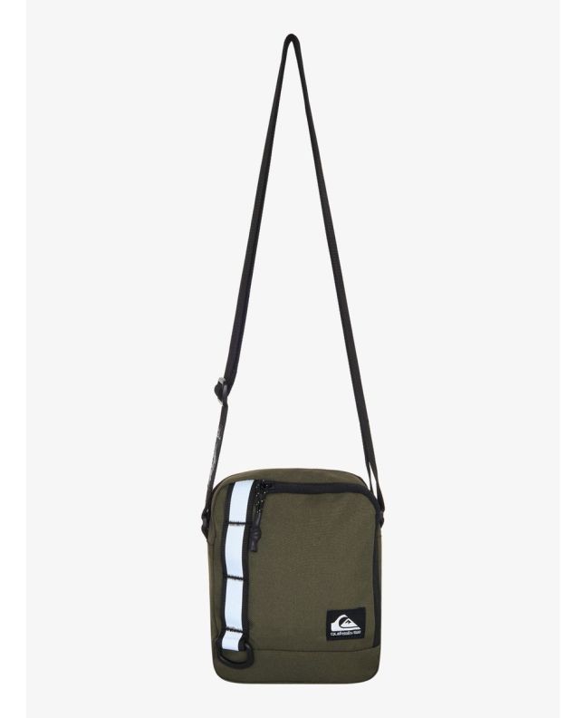 Bolso de hombro Quiksilver Pandor Pack 2L verde Grape Leaf para hombre