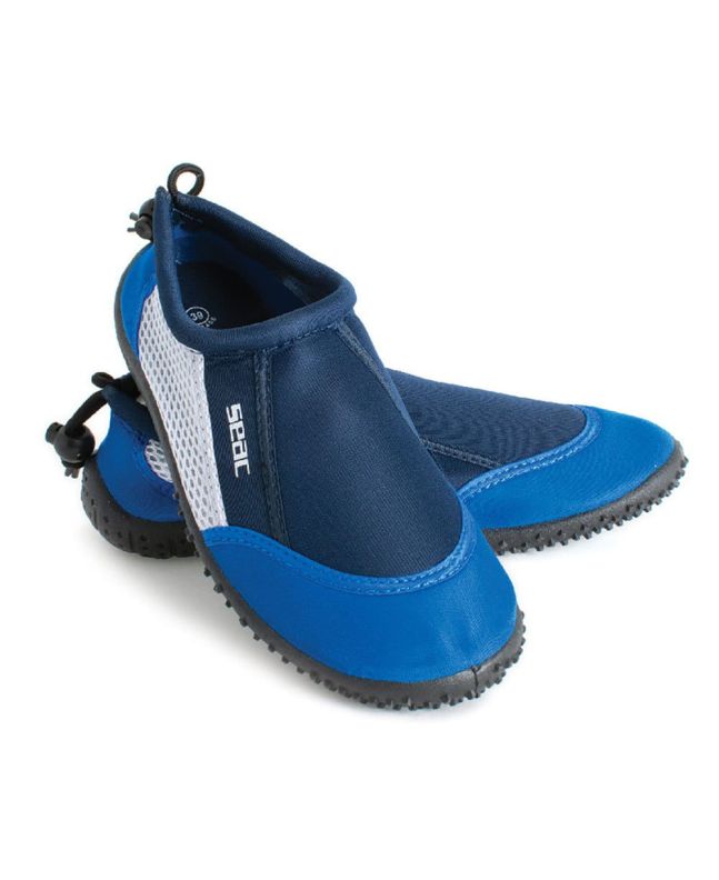Escarpines bajos Seac Reef Aquashoes Azules para playa y piscina