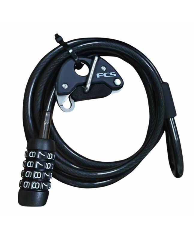 Candado FCS Boardlock 3m para tabla de surf y paddle surf