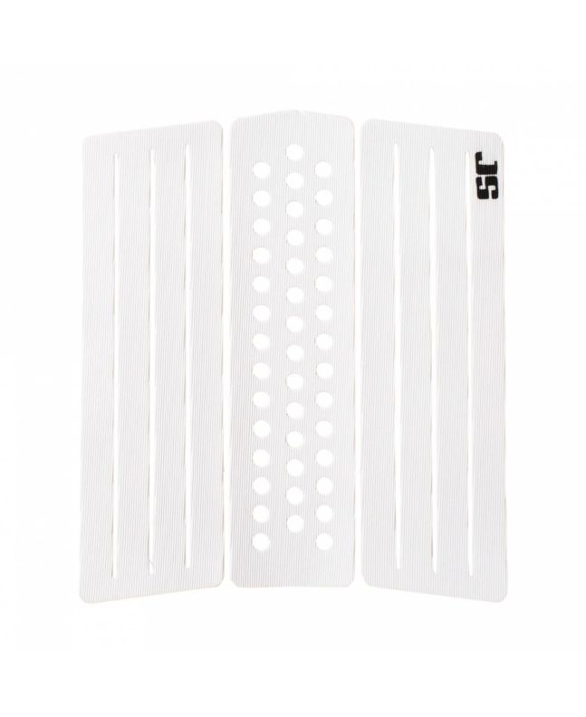 Grip frontal para tablas de surf JS Industries Phase blanco 3 piezas