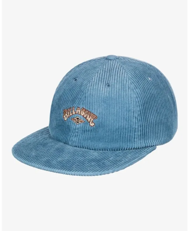 Gorra de pana Billabong Arch Cord Indigo Vintage para hombre
