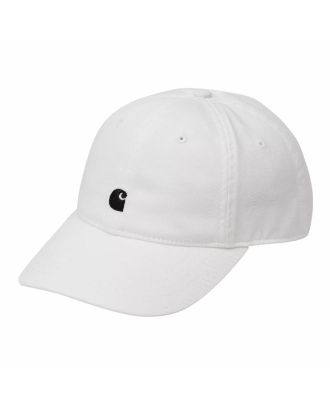 Gorra Carhartt WIP W' Madison Logo Cap Blanco-Negro para mujer