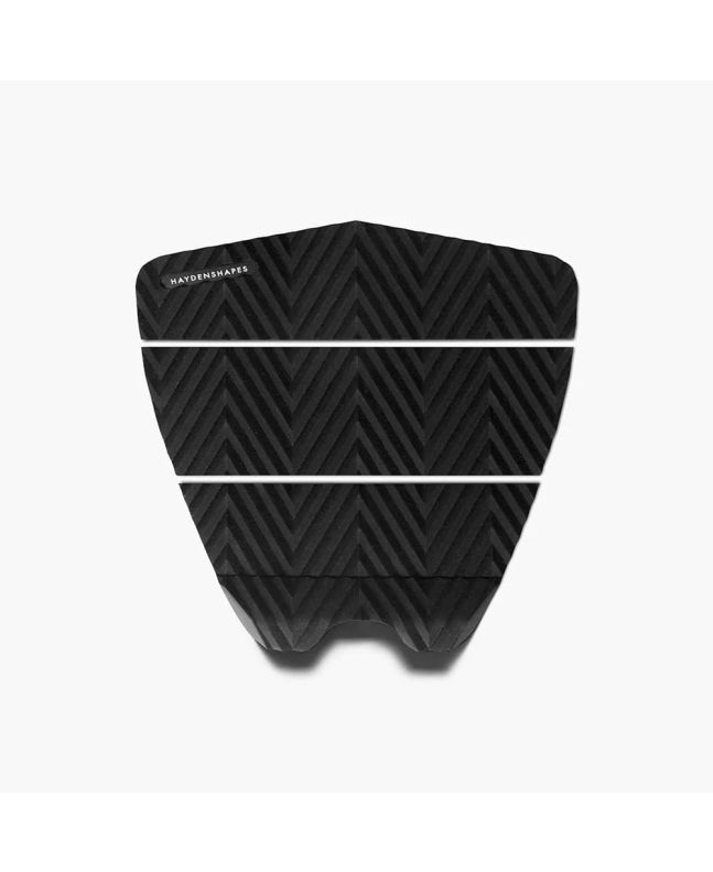 Grip para tabla de surf Hayden Shapes Traction Tower Tail Pad 3 piezas Negro