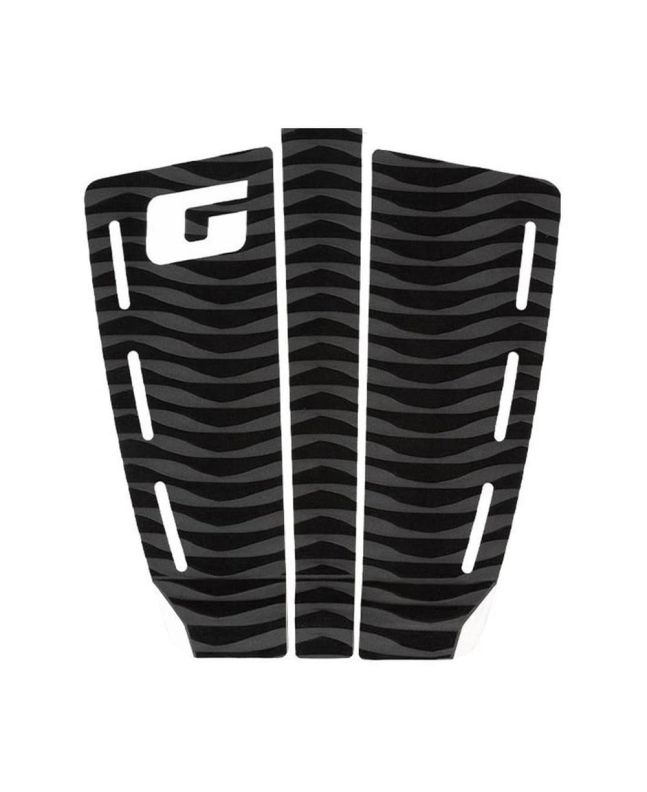 Grip para tabla de surf Gorilla Heritage Warp gris Tail Pad 3 piezas
