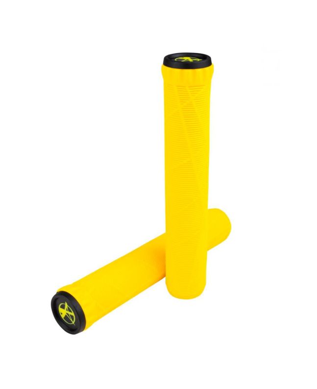 Puños para patinete Addict Scootering OG Grips Amarillos 180mm